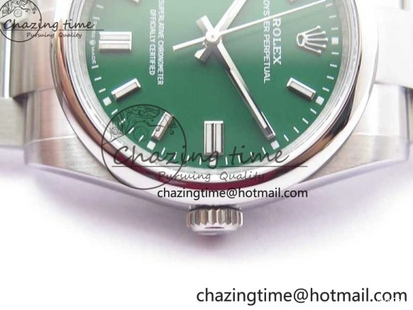 MiroTime 0209 Snug Oyster Perpetual 36mm 126000 BP Best Edition Green Dial on SS Bracelet 2648